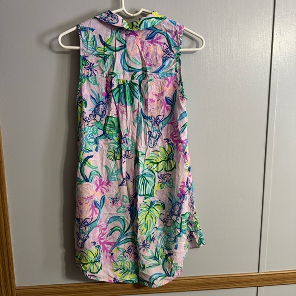 Lilly Pulitzer Shirt Dress in Size XS - Picture 2 of 8